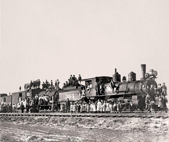 Old Orphan Train Photo