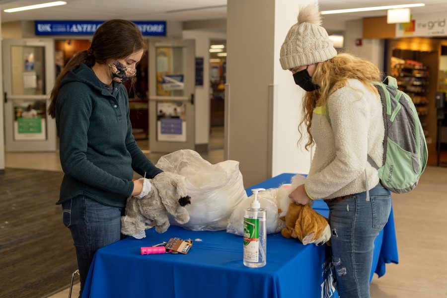 LPAC’s event allowed for students to stuff animals together in the union.