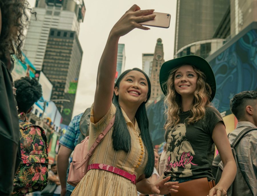Lara Jean and her friend travel to New York in the final film.