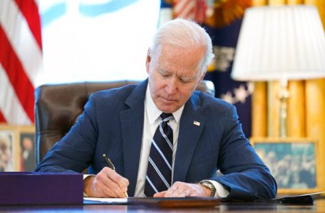 President Joe Biden signed the American Rescue Plan on March 11.