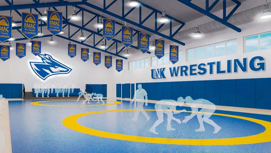The current plan does not have bleachers and will have the Loper head flipped to the other side. There will also be training equipment in the room.