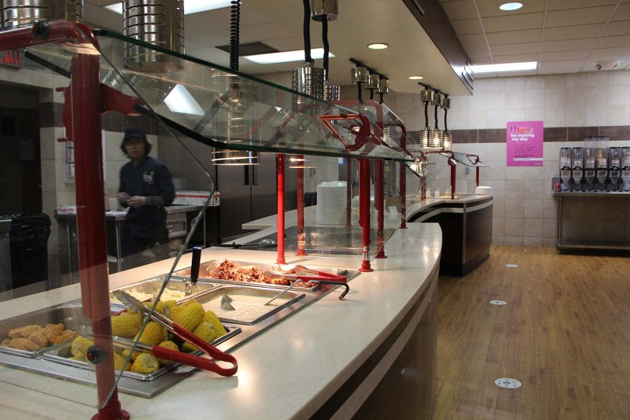 Louie’s Diner is in Fraterntiy & Sorority Life housing as the main, west campus dining hall.