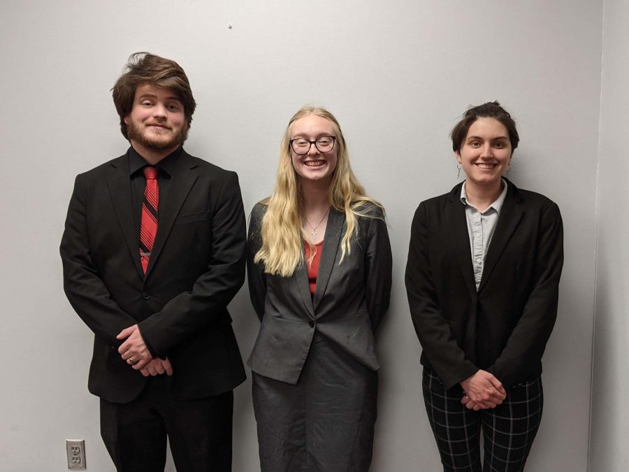 Justin Machard, Dylan Hicks and Avery Dutton qualified for quarterfinals at the national competition.