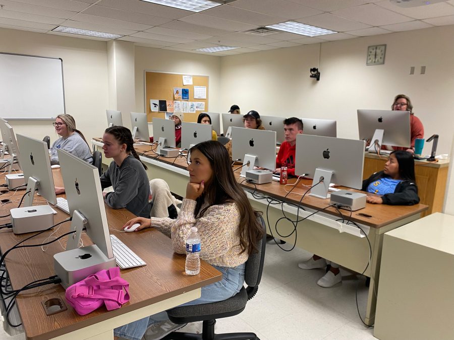 Classes in the computer lab will be taught in West Center. Photo provided by Grace McDonald / Antelope Staff