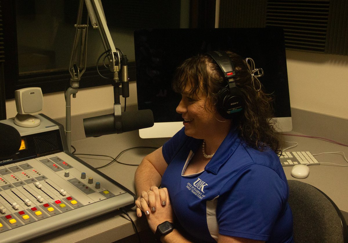Office of Student and Family Transitions hosts the Dear First Year podcast. Photo by Shelby Berglund / Antelope Staff