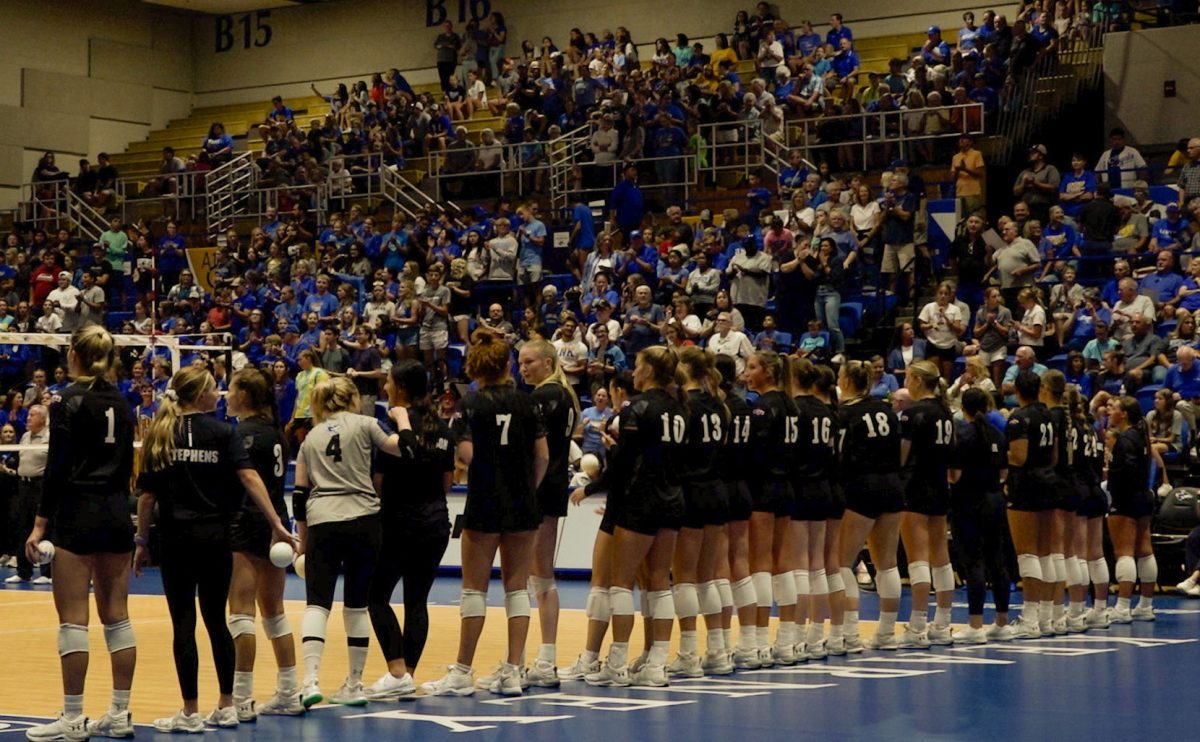 UNK volleyball sets attendance records, following Huskers. Photo by Traeton Harimon / Antelope Staff