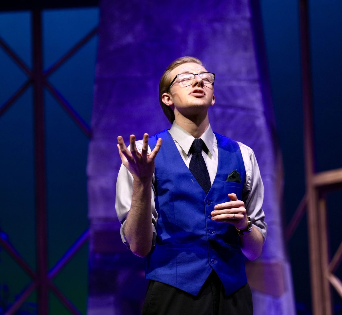 Alex Ladely's first major role was in "A Fox on the Fairway." Photo by Gabby Roche / Antelope Staff