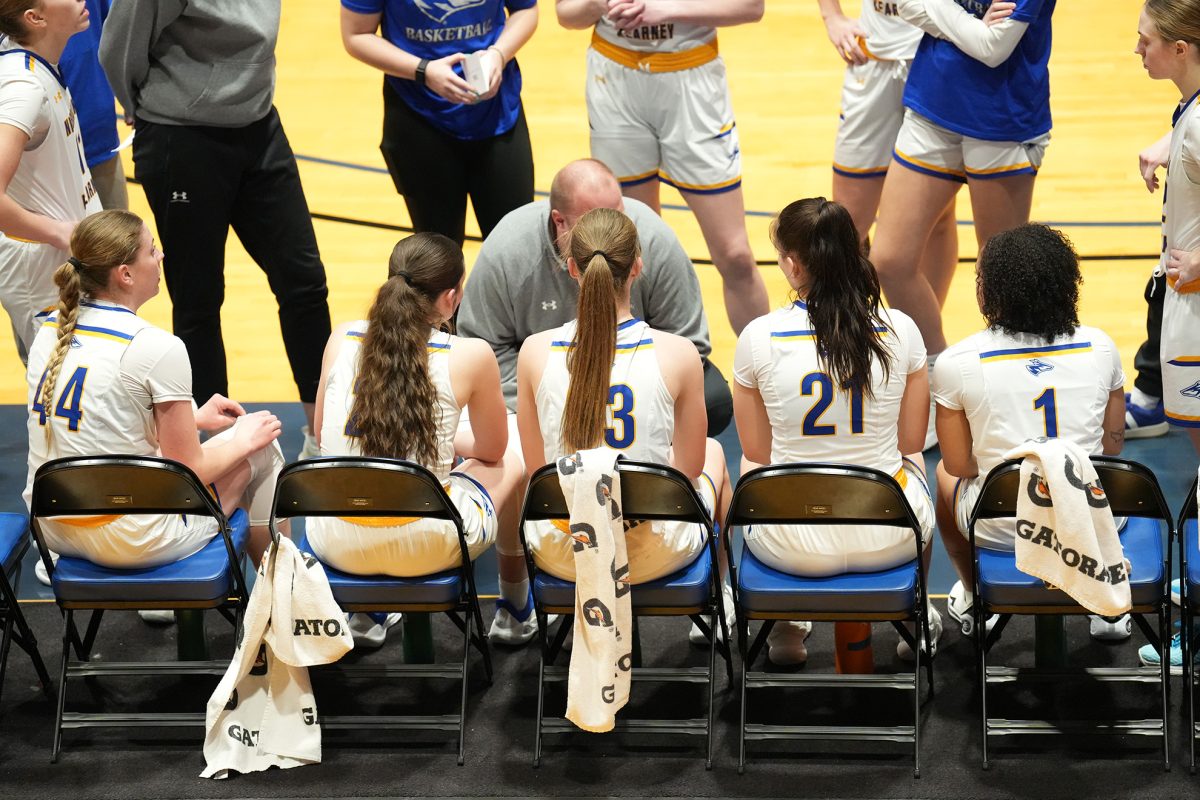 Even after suffering a pair of losses, UNK holds their spot at fourth in the MIAA conference KPI rankings. Photo by Preston Larson / Antelope Staff